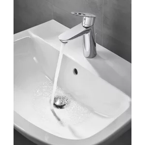 Смеситель для раковины GROHE Start Loop с донным клапаном, M-Size, хром (23778000) Смеситель для раковины GROHE Start Loop с донным клапаном, M-Size, хром (23778000)