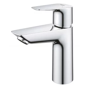 Смеситель для раковины GROHE BauEdge с ограничителем температуры и нажимным донным клапаном, размер M, хром (23901001) Смеситель для раковины GROHE BauEdge с ограничителем температуры и нажимным донным клапаном, размер M, хром (23901001)