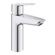 Смеситель для раковины однорычажный GROHE QuickFix Start с нажимным донным клапаном, M-Size, хром, (24204002)