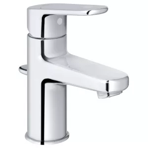 Смеситель для раковины GROHE Europlus с донным клапаном, уменьшенный, хром (33156002) Смеситель для раковины GROHE Europlus с донным клапаном, уменьшенный, хром (33156002)