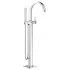 Смеситель для ванны GROHE Grandera с душевым гарнитуром, верхняя монтажная часть, напольный монтаж, хром (23318000) Смеситель для ванны GROHE Grandera с душевым гарнитуром, верхняя монтажная часть, напольный монтаж, хром (23318000)