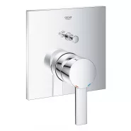 Смеситель однорычажный для ванны GROHE Allure, квадратная розетка (24070000)