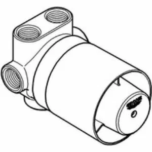 Встраиваемая часть переключателя потоков GROHE на 3 положения (29033000) Встраиваемая часть переключателя потоков GROHE на 3 положения (29033000)