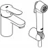 Смеситель для раковины GROHE BauEdge с цепочкой и гигиеническим душем, S-Size, хром (23757000) Смеситель для раковины GROHE BauEdge с цепочкой и гигиеническим душем, S-Size, хром (23757000)