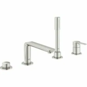 Смеситель для ванны GROHE Lineare на 4 отверстия, на край ванны, суперсталь (19577DC1) Смеситель для ванны GROHE Lineare на 4 отверстия, на край ванны, суперсталь (19577DC1)