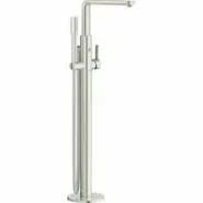 Внешняя часть смесителя для ванны GROHE Lineare напольного монтажа, суперсталь (23792DC1)