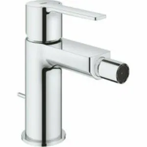 Смеситель для биде GROHE Lineare с донным клапаном, S-size, хром (33848001) Смеситель для биде GROHE Lineare с донным клапаном, S-size, хром (33848001)