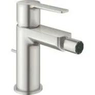 Смеситель для биде GROHE Lineare с донным клапаном, суперсталь (33848DC1)
