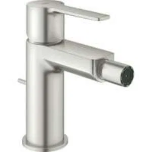 Смеситель для биде GROHE Lineare с донным клапаном, суперсталь (33848DC1) Смеситель для биде GROHE Lineare с донным клапаном, суперсталь (33848DC1)