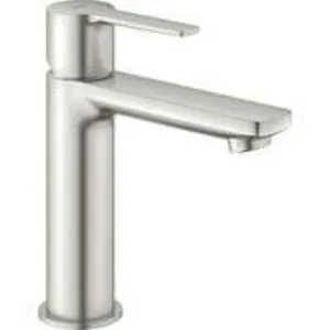 Смеситель для раковины GROHE Lineare с донным клапаном, суперсталь (23106DC1) Смеситель для раковины GROHE Lineare с донным клапаном, суперсталь (23106DC1)