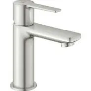 Смеситель для раковины GROHE Lineare с донным клапаном, суперсталь (23791DC1)