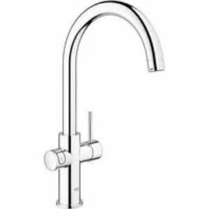 Комплект для кухни GROHE Red Duo с C-образным смесителем, бойлером L-Size и фильтром, хром (30079001) Комплект для кухни GROHE Red Duo с C-образным смесителем, бойлером L-Size и фильтром, хром (30079001)