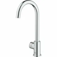 Комплект для кухни GROHE Red Mono с C-образным вентилем, бойлером L-Size и фильтром, хром (30080001)