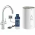 Комплект для кухни GROHE Red Duo с C-образным смесителем, бойлером M-Size и фильтром, хром (30083001) Комплект для кухни GROHE Red Duo с C-образным смесителем, бойлером M-Size и фильтром, хром (30083001)