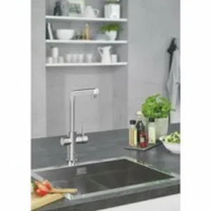 Комплект для кухни GROHE Red Duo с L-образным смесителем, бойлером L-Size и фильтром, хром (30325001) Комплект для кухни GROHE Red Duo с L-образным смесителем, бойлером L-Size и фильтром, хром (30325001)