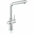 Комплект для кухни GROHE Red Duo с L-образным смесителем, бойлером M-Size и фильтром, хром (30327001) Комплект для кухни GROHE Red Duo с L-образным смесителем, бойлером M-Size и фильтром, хром (30327001)