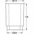 Стакан для зубных щеток GROHE Selection Cube (40783000) Стакан для зубных щеток GROHE Selection Cube (40783000)