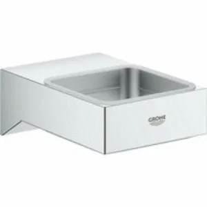 Держатель GROHE Selection Cube, хром, (40865000) Держатель GROHE Selection Cube, хром, (40865000)
