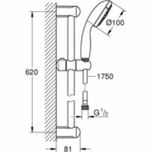 Готовый комплект для ванной комнаты GROHE Eurosmart, хром (NB0042) Готовый комплект для ванной комнаты GROHE Eurosmart, хром (NB0042)