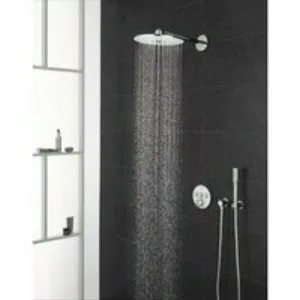 Верхний душ GROHE Rainshower 310 SmartActive с душевым кронштейном, 2 режима, 430 мм, белая луна (26475LS0) Верхний душ GROHE Rainshower 310 SmartActive с душевым кронштейном, 2 режима, 430 мм, белая луна (26475LS0)