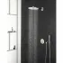 Верхний душ GROHE Rainshower 310 SmartActive с душевым кронштейном, 2 режима, 430 мм, белая луна (26475LS0) Верхний душ GROHE Rainshower 310 SmartActive с душевым кронштейном, 2 режима, 430 мм, белая луна (26475LS0)