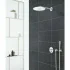 Верхний душ GROHE Rainshower 310 SmartActive с душевым кронштейном, 2 режима, 430 мм, белая луна (26475LS0) Верхний душ GROHE Rainshower 310 SmartActive с душевым кронштейном, 2 режима, 430 мм, белая луна (26475LS0)