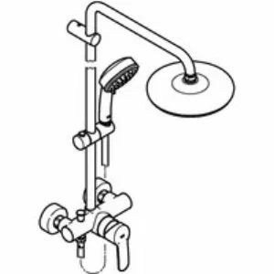 Душевая система GROHE Tempesta Cosmopolitan System 210 со смесителем для душа, хром (26224001) Душевая система GROHE Tempesta Cosmopolitan System 210 со смесителем для душа, хром (26224001)