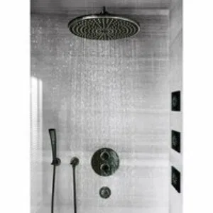 Внешняя часть термостата для душа GROHE Ondus, хром/черный бархат (19443KS0) Внешняя часть термостата для душа GROHE Ondus, хром/черный бархат (19443KS0)