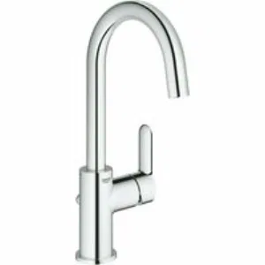 Смеситель для раковины GROHE Start Edge с донным клапаном, L-Size, хром (23776000) Смеситель для раковины GROHE Start Edge с донным клапаном, L-Size, хром (23776000)