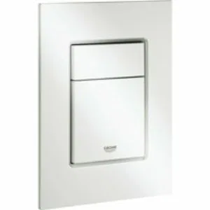 Панель смыва для унитаза GROHE Skate Cosmopolitan S, 3 режима, альпин-белый (37535SH0) Панель смыва для унитаза GROHE Skate Cosmopolitan S, 3 режима, альпин-белый (37535SH0)