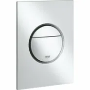 Панель смыва для унитаза GROHE Nova Cosmopolitan S, 3 режима, матовый хром (37601P00)