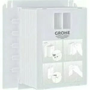 Ревизионный короб для крепления малых панелей смыва GROHE (40911000) Ревизионный короб для крепления малых панелей смыва GROHE (40911000)