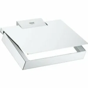 Держатель для туалетной бумаги GROHE Selection Cube, хром (40781000) Держатель для туалетной бумаги GROHE Selection Cube, хром (40781000)