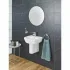 Полупьедестал для раковины GROHE Euro Ceramic, 50 см, белый (39325000) Полупьедестал для раковины GROHE Euro Ceramic, 50 см, белый (39325000)