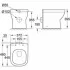Унитаз напольный приставной безободковый компактный GROHE Euro Ceramic (без сиденья), альпин-белый (39329000) Унитаз напольный приставной безободковый компактный GROHE Euro Ceramic (без сиденья), альпин-белый (39329000)
