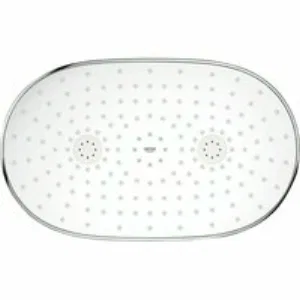 Верхний душ GROHE Rainshower 360 MONO с душевым кронштейном, 1 режим, 450 мм, хром (26450LS0) Верхний душ GROHE Rainshower 360 MONO с душевым кронштейном, 1 режим, 450 мм, хром (26450LS0)