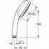Ручной душ GROHE New Tempesta Cosmopolitan 100 II, расход 5,7 л/мин, хром (2757120E) Ручной душ GROHE New Tempesta Cosmopolitan 100 II, расход 5,7 л/мин, хром (2757120E)