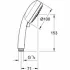 Ручной душ GROHE Tempesta Cosmopolitan 100, 4 режима, хром/серый (27573002) Ручной душ GROHE Tempesta Cosmopolitan 100, 4 режима, хром/серый (27573002)