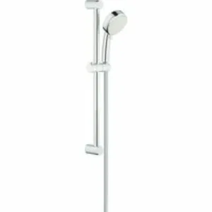 Душевой гарнитур GROHE Tempesta Cosmopolitan 100, 2 режима струи, душевая штанга 600 мм, 5,7 л/мин, хром (2757820E) Душевой гарнитур GROHE Tempesta Cosmopolitan 100, 2 режима струи, душевая штанга 600 мм, 5,7 л/мин, хром (2757820E)