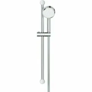 Душевой гарнитур GROHE Tempesta Cosmopolitan 100, 2 режима струи, душевая штанга 600 мм, 5,7 л/мин, хром (2757820E) Душевой гарнитур GROHE Tempesta Cosmopolitan 100, 2 режима струи, душевая штанга 600 мм, 5,7 л/мин, хром (2757820E)