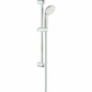 Душевой гарнитур GROHE Tempesta 100, 2 режима струи, душевая штанга 600 мм, 9,5 л/мин, хром (26162001) Душевой гарнитур GROHE Tempesta 100, 2 режима струи, душевая штанга 600 мм, 9,5 л/мин, хром (26162001)