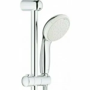 Душевой гарнитур GROHE Tempesta 100, 2 режима струи, душевая штанга 600 мм, 9,5 л/мин, хром (26162001) Душевой гарнитур GROHE Tempesta 100, 2 режима струи, душевая штанга 600 мм, 9,5 л/мин, хром (26162001)