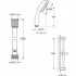 Душевой гарнитур GROHE Tempesta 100, 2 режима струи, душевая штанга 600 мм, 9,5 л/мин, хром (26162001) Душевой гарнитур GROHE Tempesta 100, 2 режима струи, душевая штанга 600 мм, 9,5 л/мин, хром (26162001)