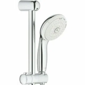 Душевой гарнитур GROHE Tempesta 100, 4 режима струи, душевая штанга 600 мм, 9,5 л/мин, хром (27645001) Душевой гарнитур GROHE Tempesta 100, 4 режима струи, душевая штанга 600 мм, 9,5 л/мин, хром (27645001)