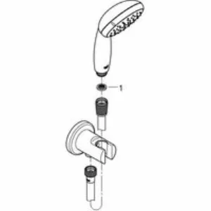 Душевой набор GROHE Tempesta 100, 2 режима, 1500 мм, 5,6 л/мин, хром (26406001) Душевой набор GROHE Tempesta 100, 2 режима, 1500 мм, 5,6 л/мин, хром (26406001)