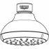 Верхний душ GROHE New Tempesta 100 I, 5,7 л/мин, 1 режим, хром (26050001) Верхний душ GROHE New Tempesta 100 I, 5,7 л/мин, 1 режим, хром (26050001)