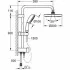 Душевая система GROHE Tempesta Rustic System 200 с переключателем потоков, хром (26454001) Душевая система GROHE Tempesta Rustic System 200 с переключателем потоков, хром (26454001)