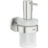 Дозатор жидкого мыла GROHE Essentials с держателем, суперсталь (40448DC1) Дозатор жидкого мыла GROHE Essentials с держателем, суперсталь (40448DC1)