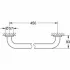 Ручка для ванной GROHE Essentials 450 мм, суперсталь (40793DC1) Ручка для ванной GROHE Essentials 450 мм, суперсталь (40793DC1)