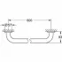 Ручка для ванной GROHE Essentials 600 мм, суперсталь (40794DC1) Ручка для ванной GROHE Essentials 600 мм, суперсталь (40794DC1)